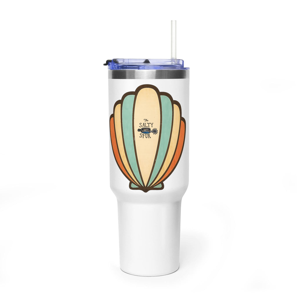 Retro Seashell 40oz Tumbler
