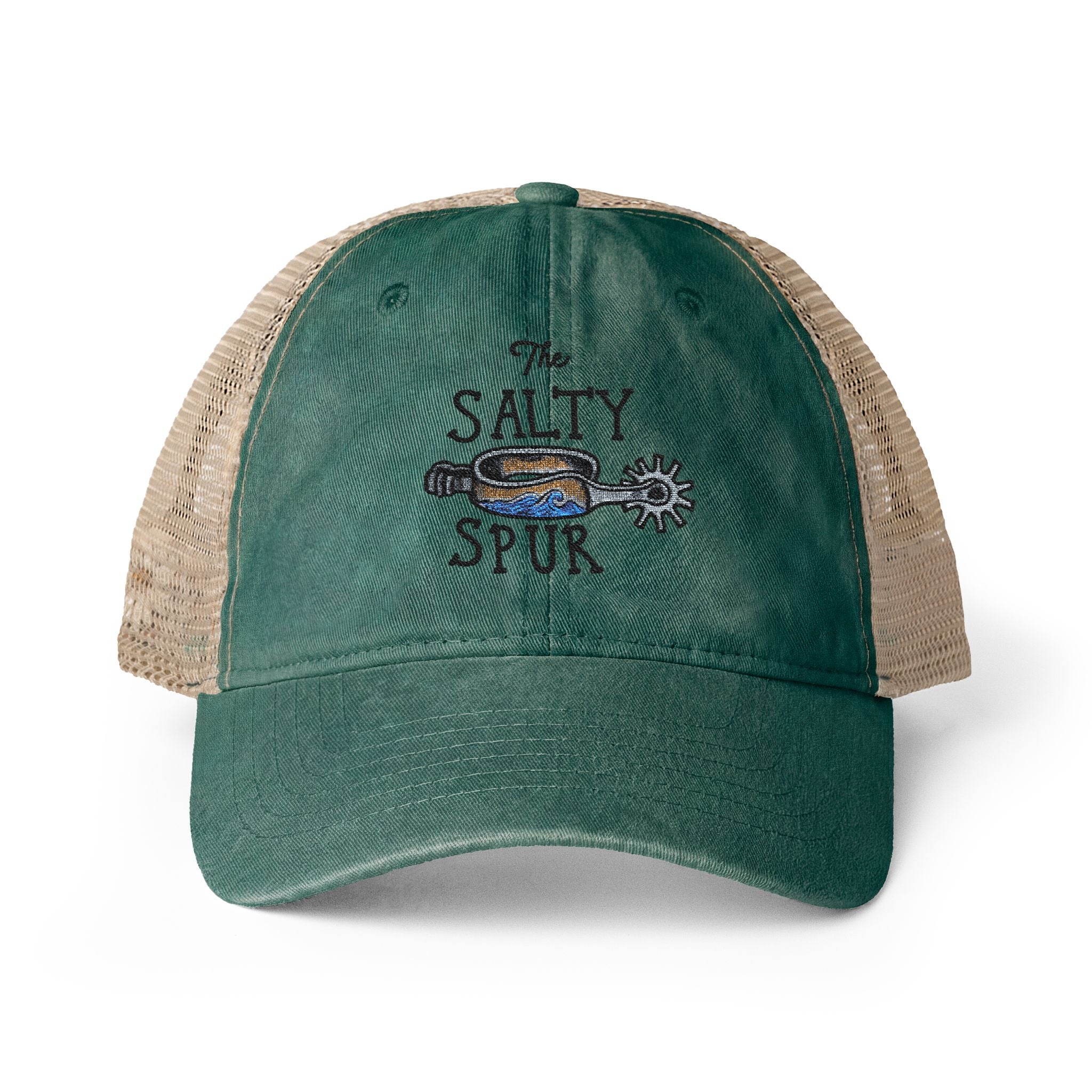 The Salty Spur Embroidered Hat