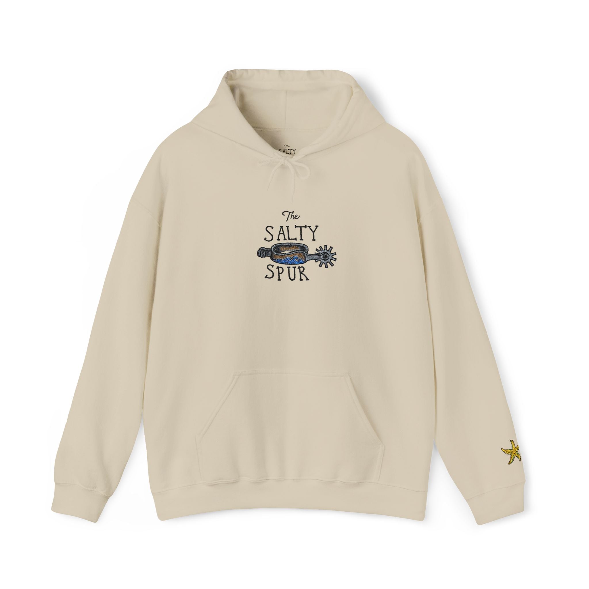 The Salty Spur Embroidered Hoodie