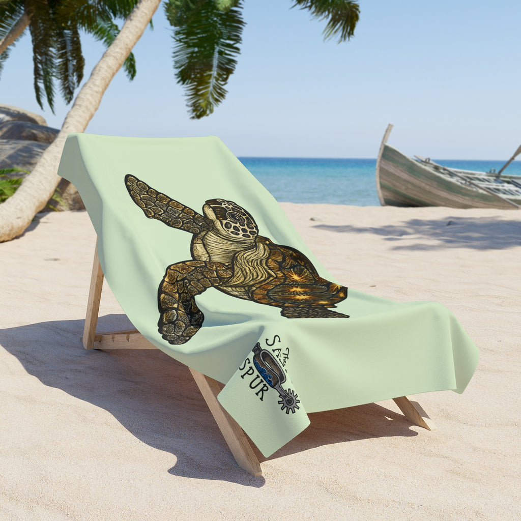 Seaside Sal Beach Towel