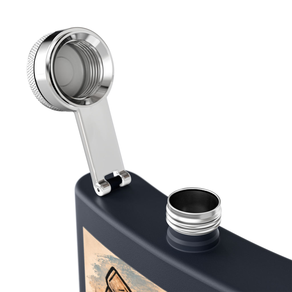 Wave of Luck 6oz Flask
