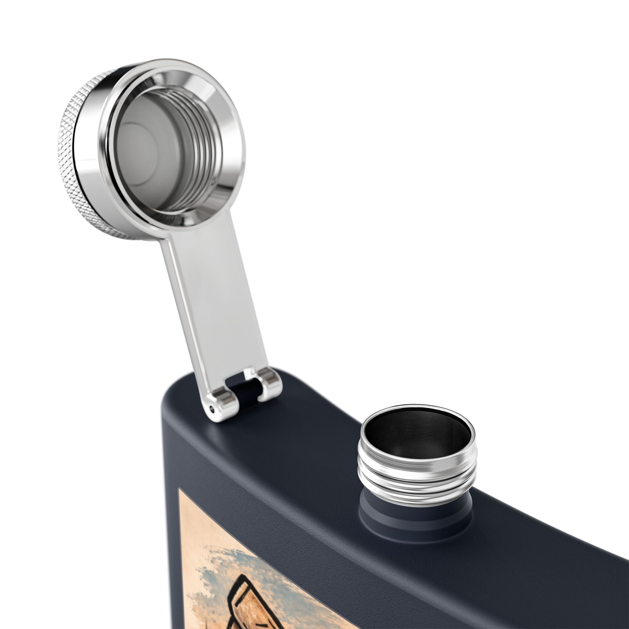 Wave of Luck 6oz Flask