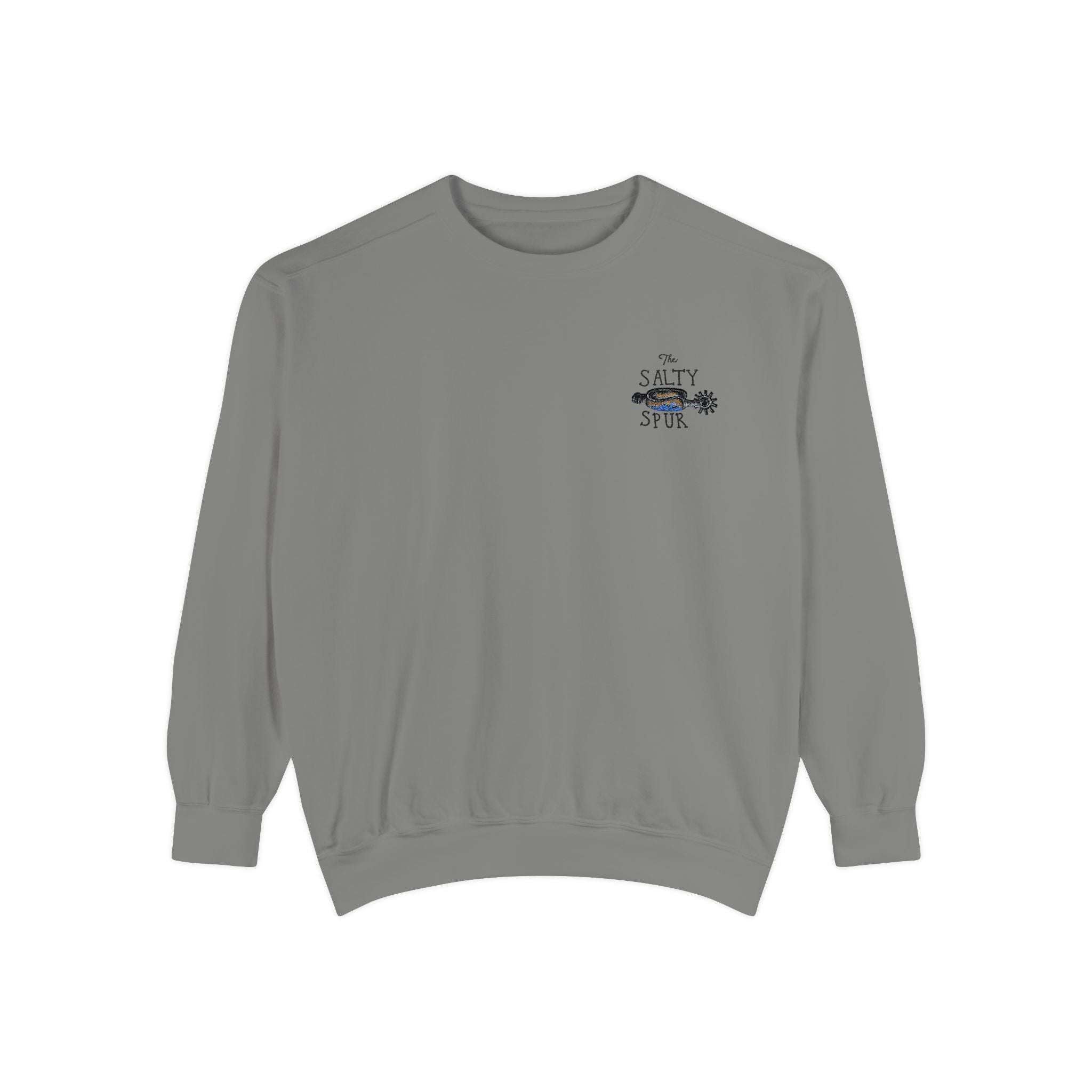 The Salty Spur Embroidered Crewneck Sweatshirt