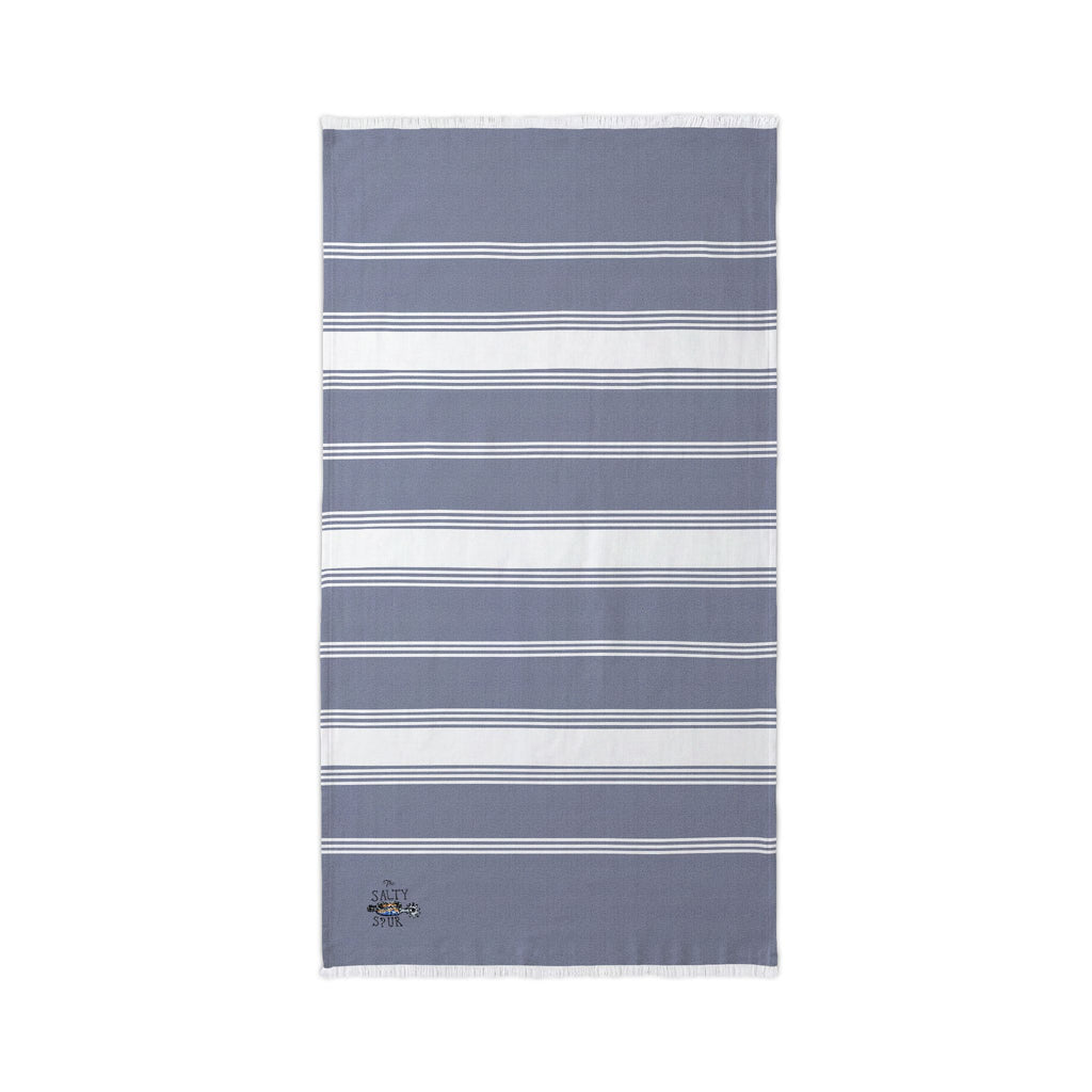 The Salty Spur Embroidered Beach Towel