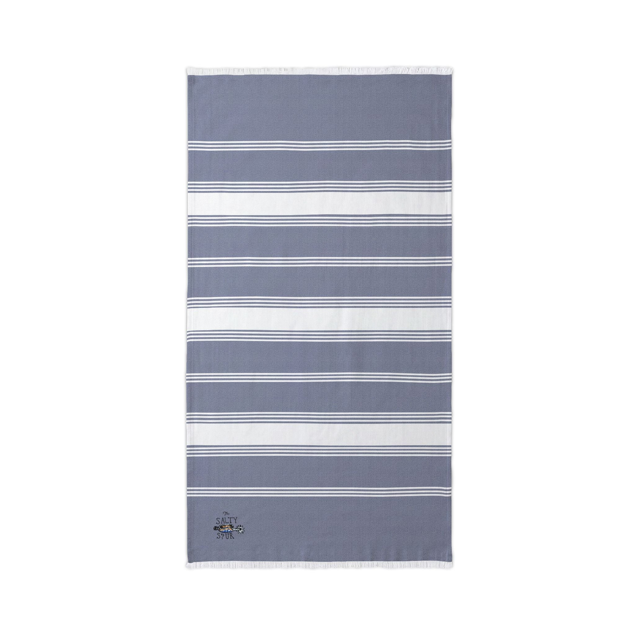 The Salty Spur Embroidered Beach Towel
