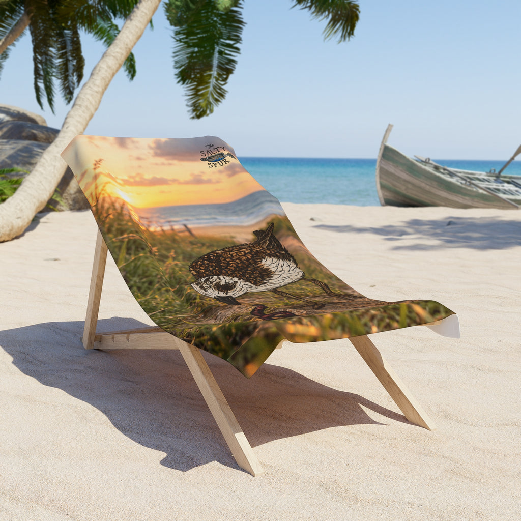 Stella The Sandpiper Beach Towel