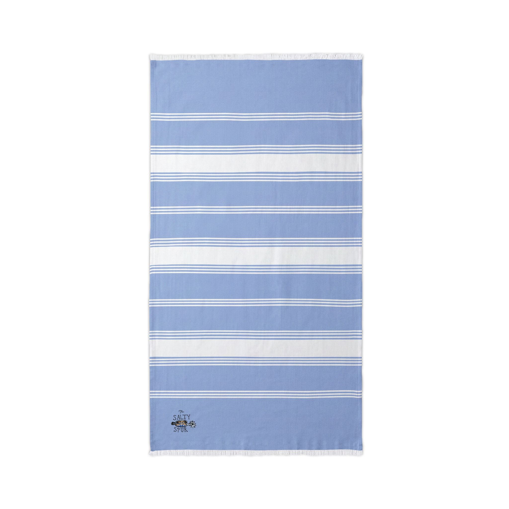 The Salty Spur Embroidered Beach Towel