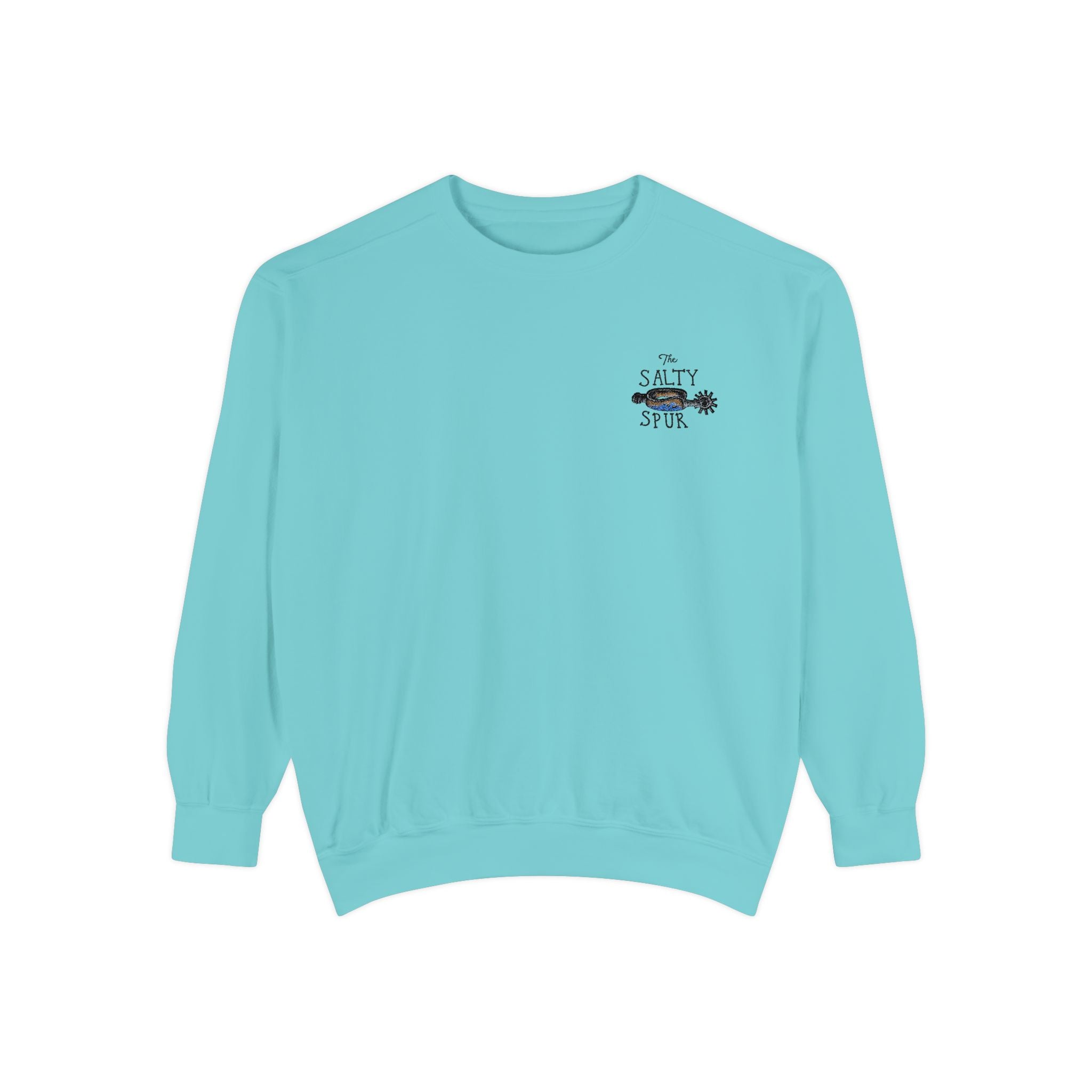 The Salty Spur Embroidered Crewneck Sweatshirt