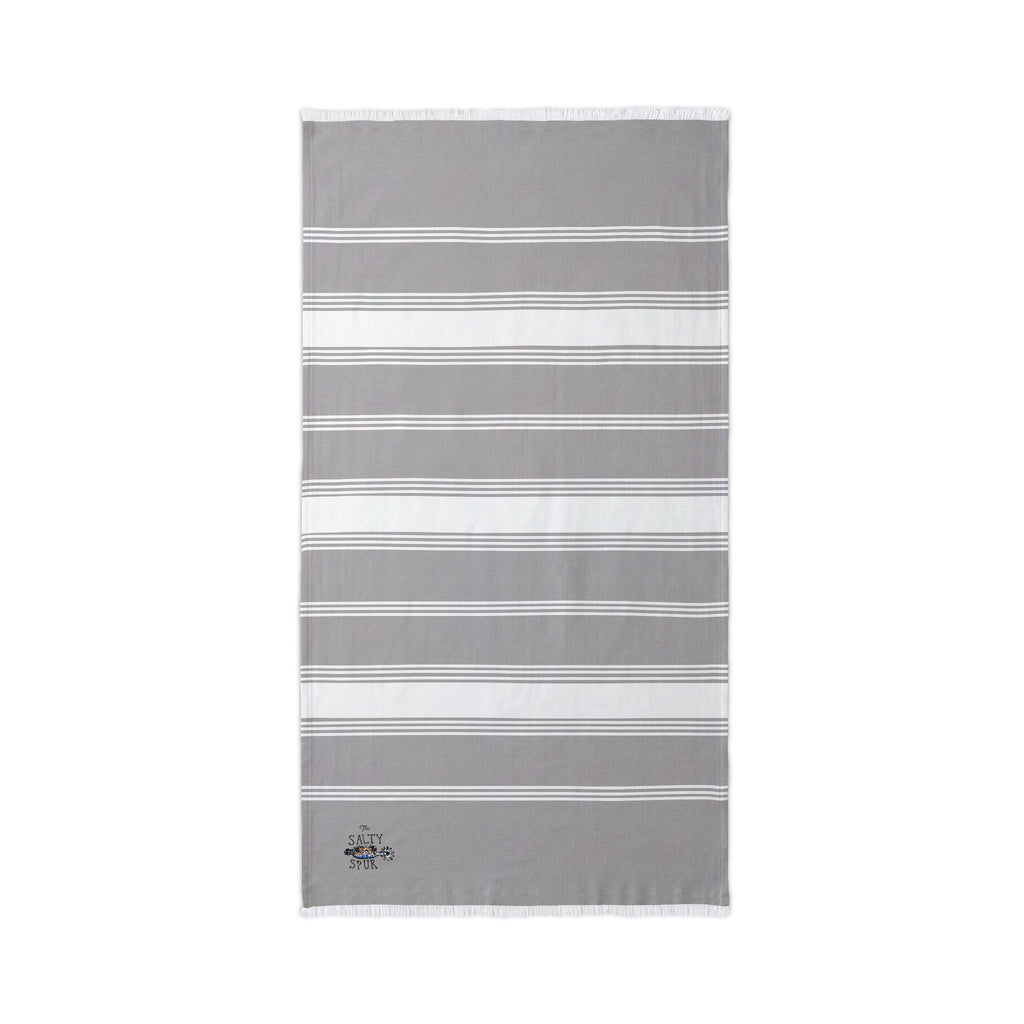 The Salty Spur Embroidered Beach Towel