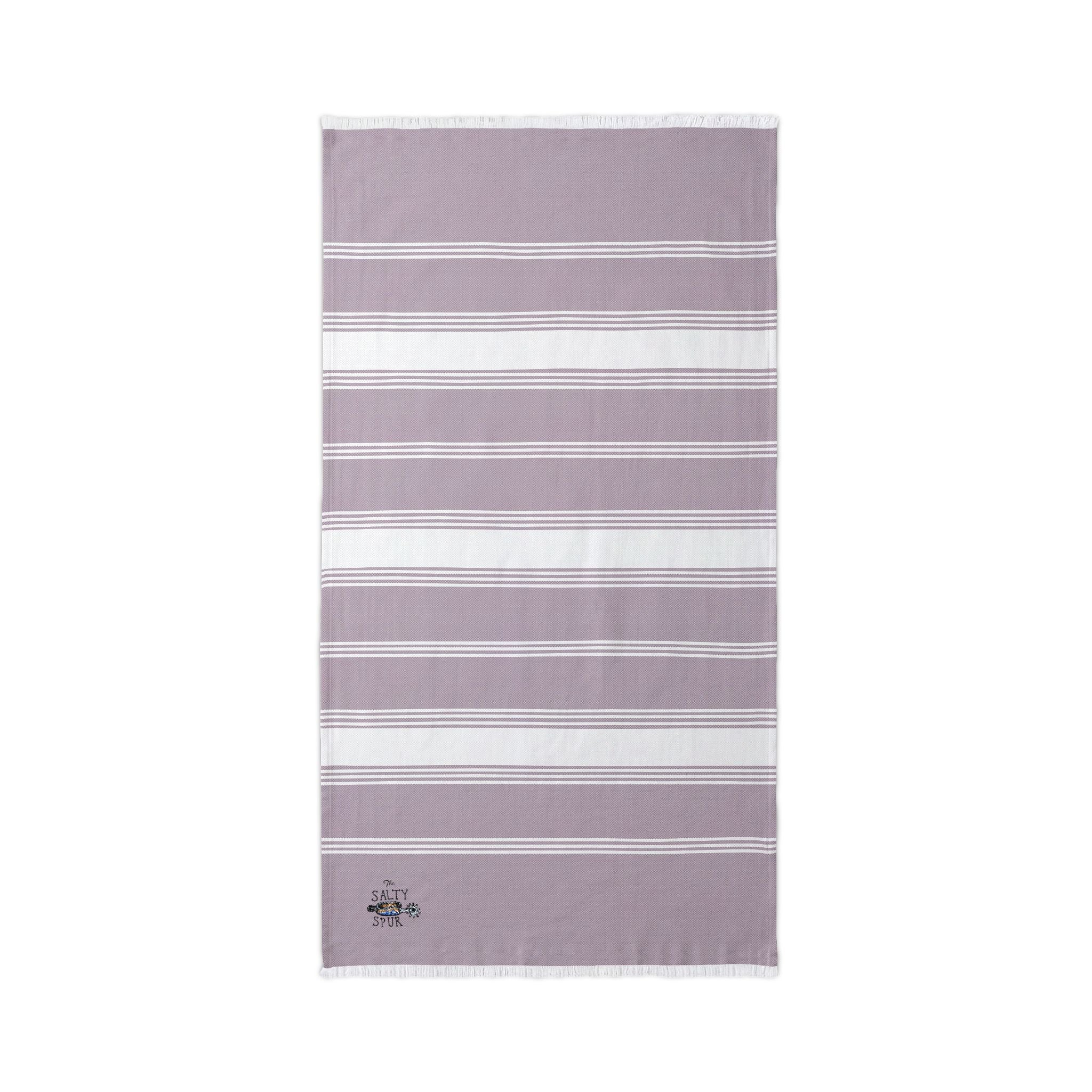 The Salty Spur Embroidered Beach Towel