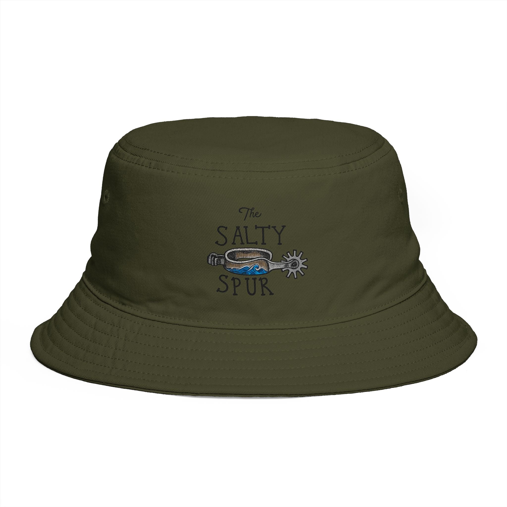 The Salty Spur Embroidered Bucket Hat