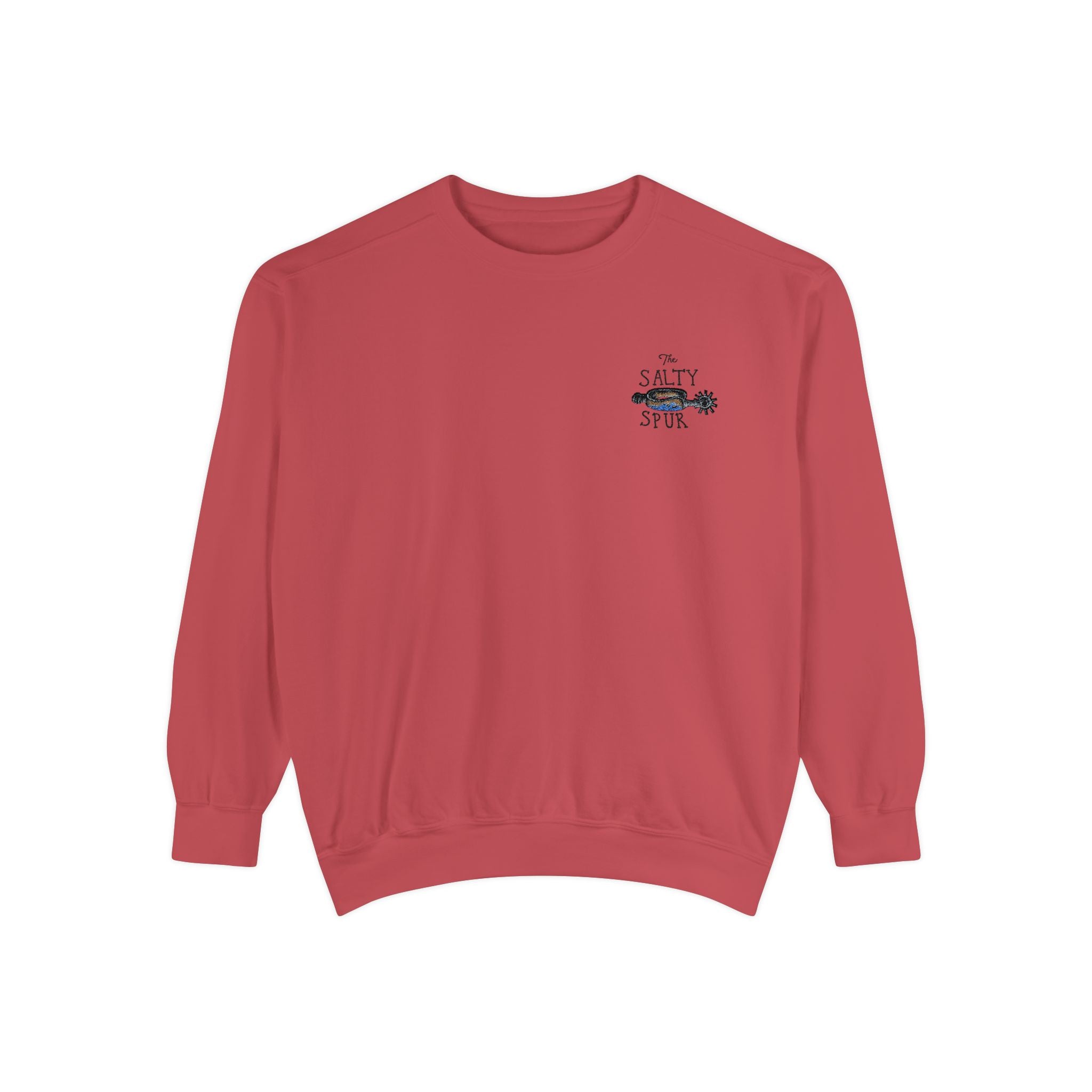 The Salty Spur Embroidered Crewneck Sweatshirt