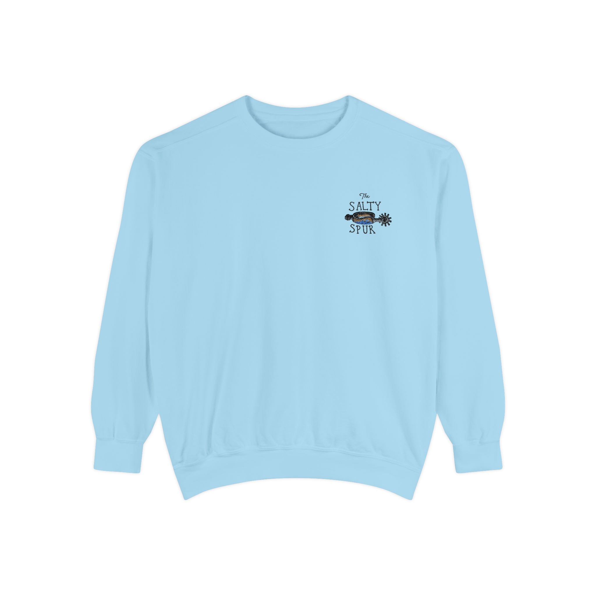The Salty Spur Embroidered Crewneck Sweatshirt