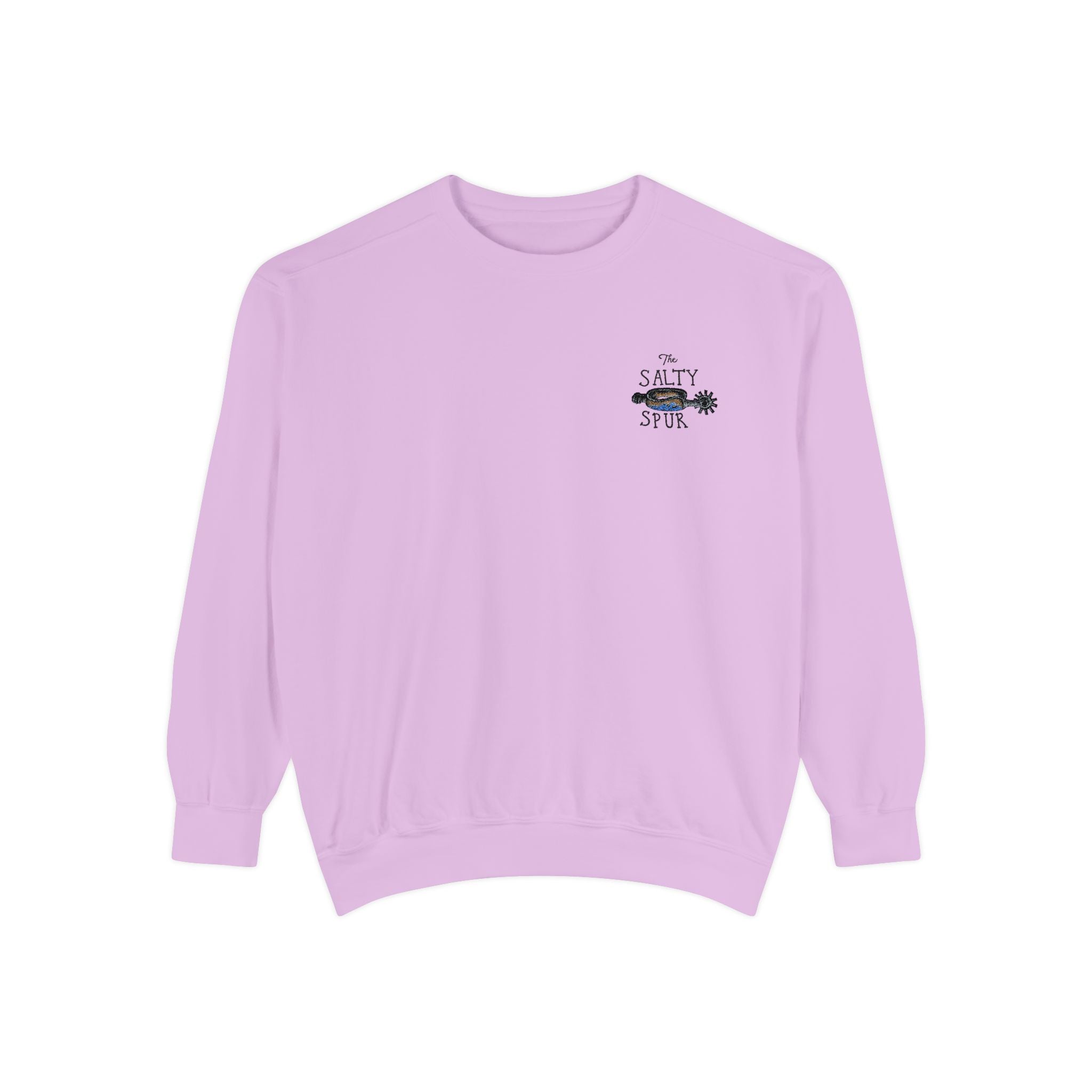 The Salty Spur Embroidered Crewneck Sweatshirt
