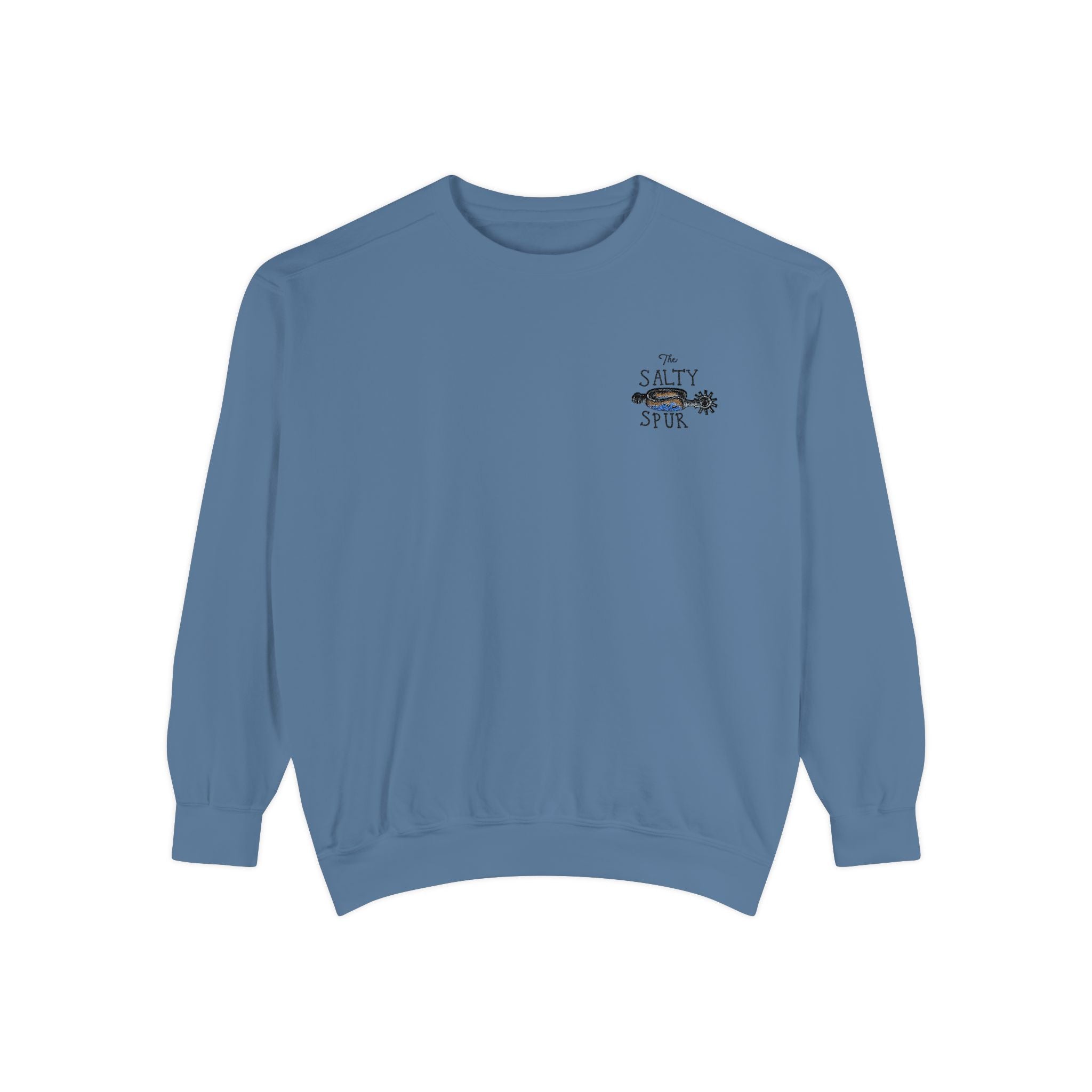 The Salty Spur Embroidered Crewneck Sweatshirt