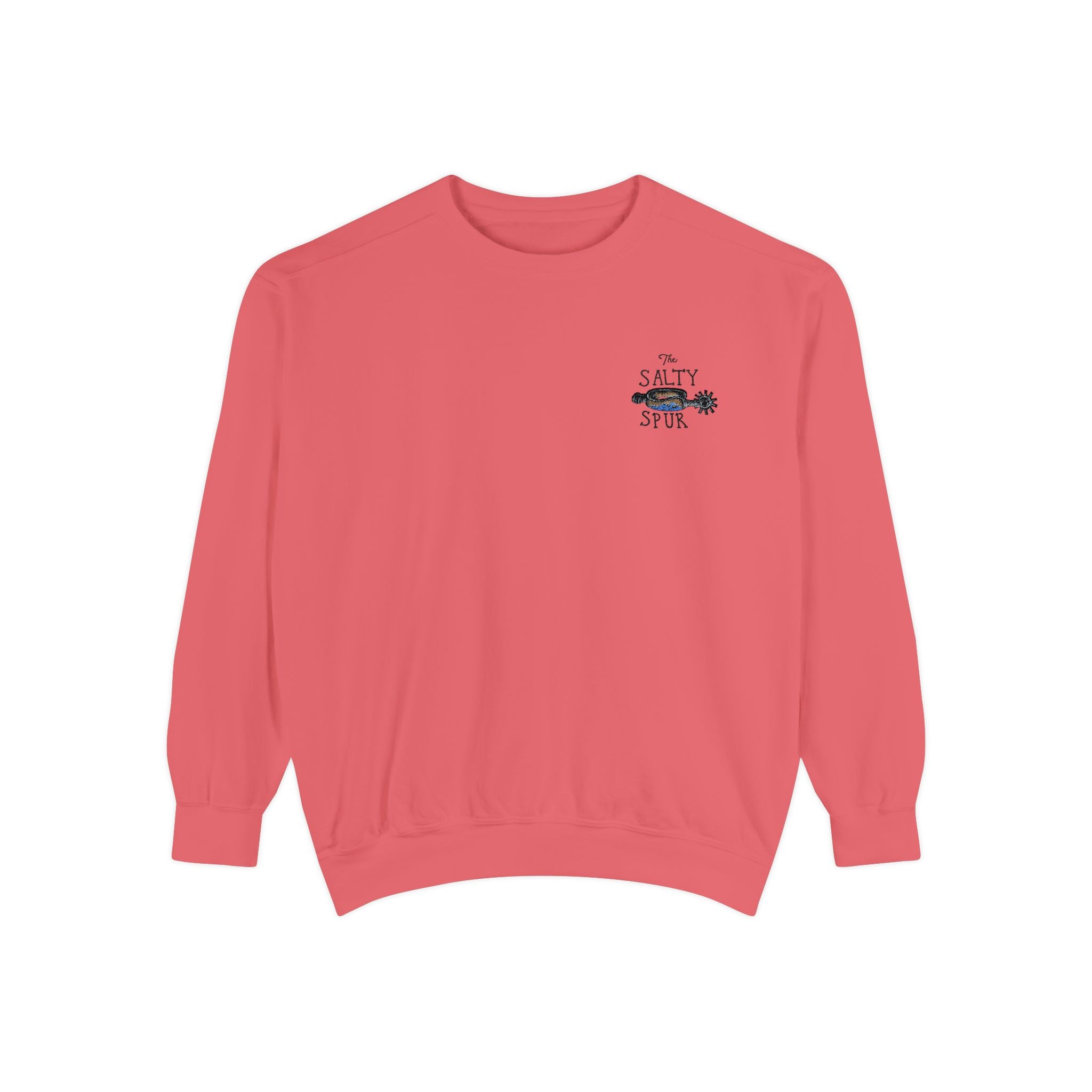 The Salty Spur Embroidered Crewneck Sweatshirt