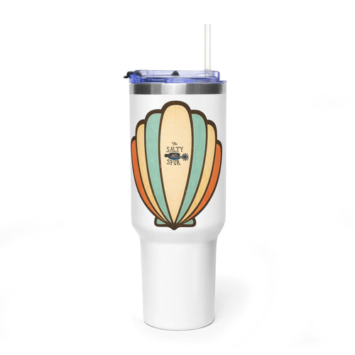 Retro Seashell 40oz Tumbler
