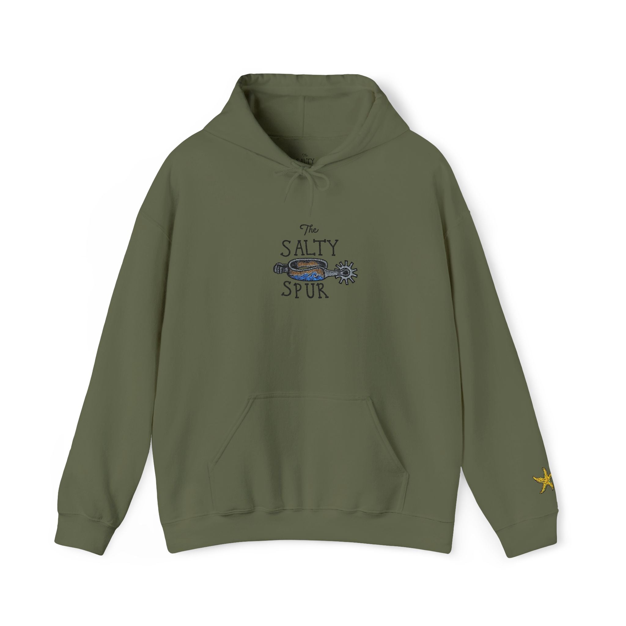 The Salty Spur Embroidered Hoodie