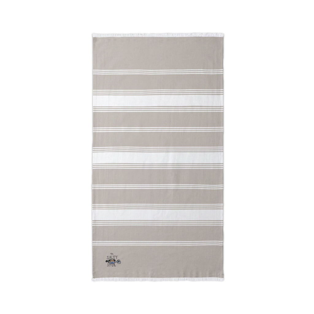 The Salty Spur Embroidered Beach Towel