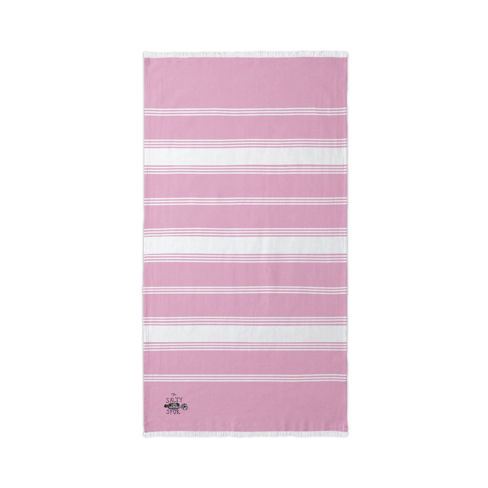 The Salty Spur Embroidered Beach Towel